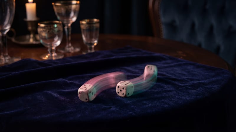 Couple exploring intimate connection